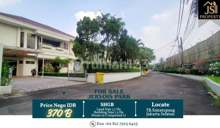 For Sale/Lease Exclusive House Compound At Jervois Park Tb Simatupang, South Jakarta Shgb 17 Unit House