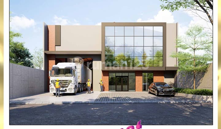 Dijual Gudang Baru 1.045 M², Modern Tropical di Kunciran Pinang - Tangerang.