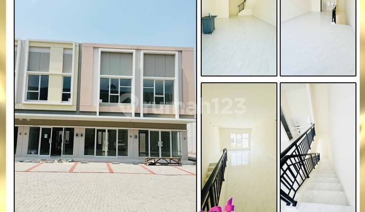2-Story Shop House for Sale/Rent Vienna Grande Gading Serpong, Strategic Location in Front of the Gate