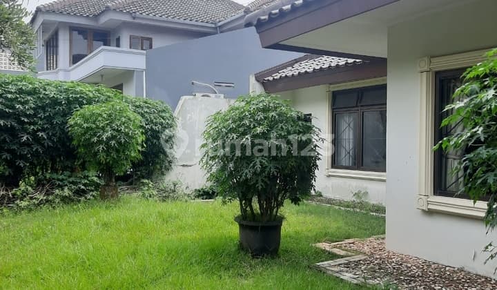 Rumah Bintaro Sektor 6 Depan Taman Tanah Luas dan Murah Strategis