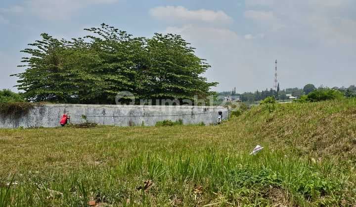 Tanah Bentuk Kotak dan siap bangun di Budi Indah harga 7,7jt/m2