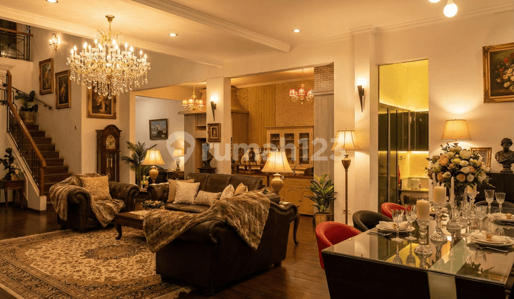 Rumah Furnish Terawat di Setraduta Lokasi di Row Lebar