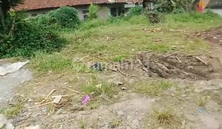 Tanah datar nempel jalan row 5 meter