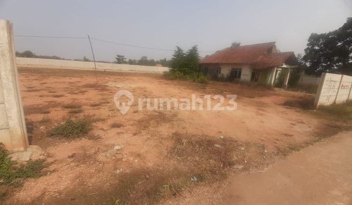 Dijual tanah datar siap dibangun dan cocok untuk gudang