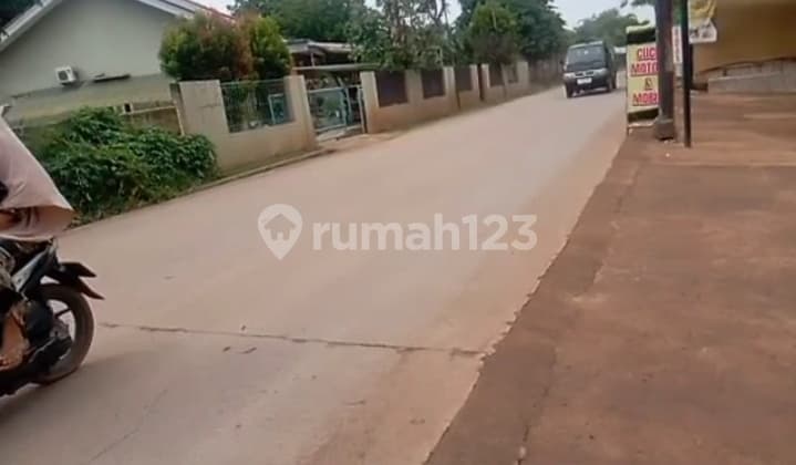 Tanah Strategis Siap Dibangun,pinggir Jalan Besar