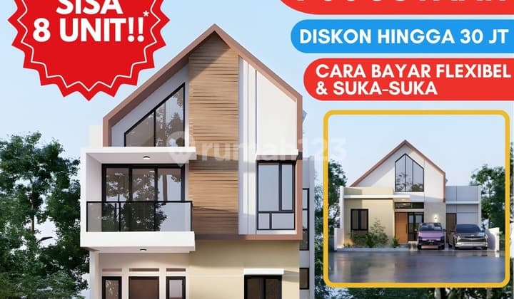 Rumah Modern 1 Menit Dekat Kantor Pemda Sleman