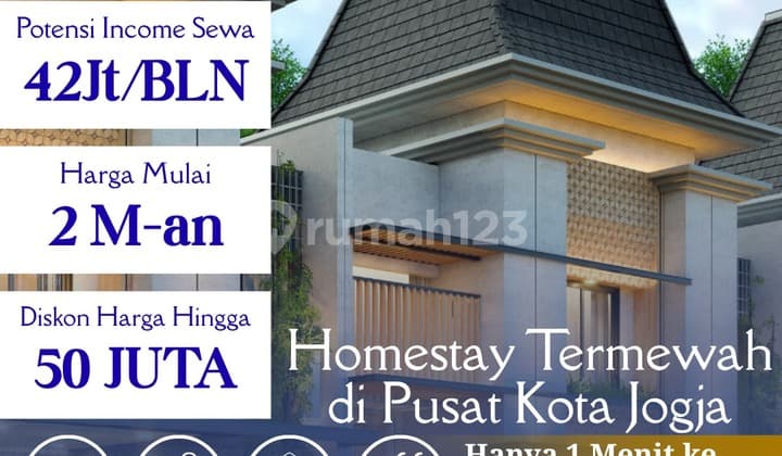 Rumah Mewah Dekat Tol Kronggahan Ring Road Utara