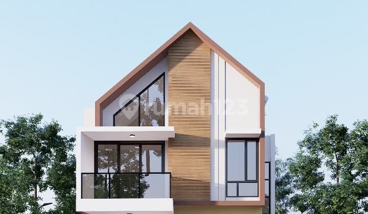 Rumah Mezzanine Carport 2 Mobil! Cicilan Cuma 100Rb/Hari!