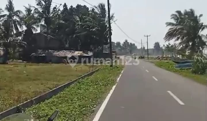 Tanah Kavling Siap Bangun Cocok Untuk Hotel Villa Pinggir Pantai