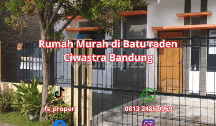 Rumah Siap Huni Baturaden Techno Ciwastra Buahbatu Bandung