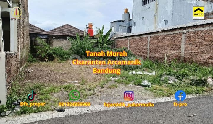 Tanah Murah Siap Bangun di Cisaranten Kulon Bandung