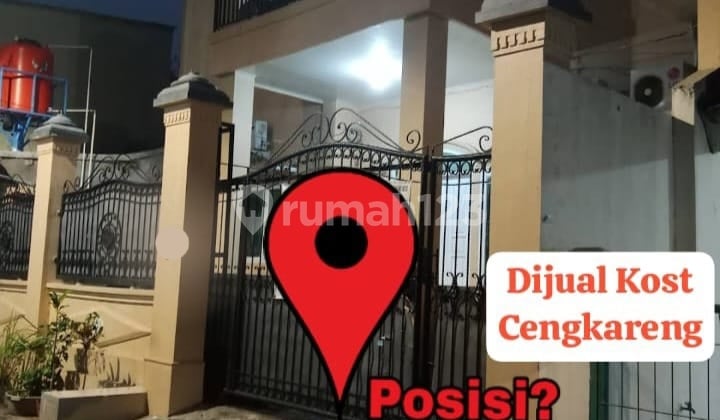 Dijual Cepat Rumah Kost 18 Kamar Tidur di Cengkareng