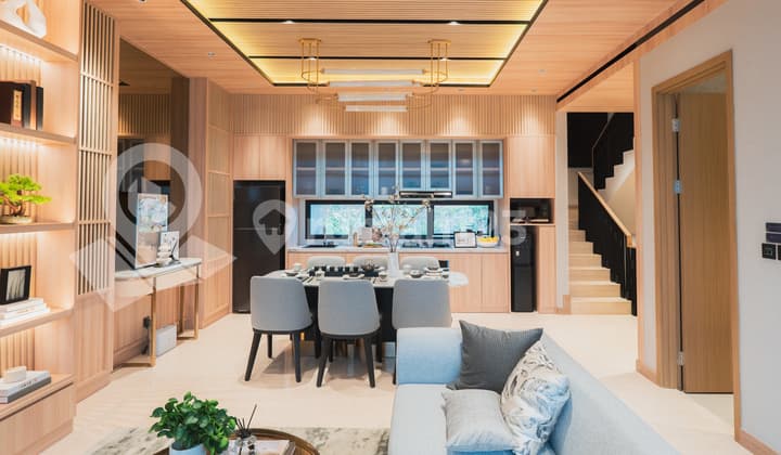 Rumah Mewah Semi Furnished Paling Worthed di BSD City, Tangerang