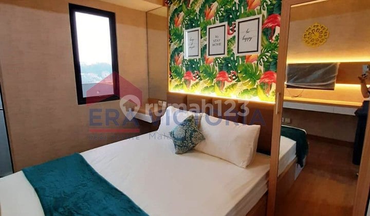 Apartemen 1 Kamar Tidur Furnished Dekat Kampus Fasilitas Lengkap