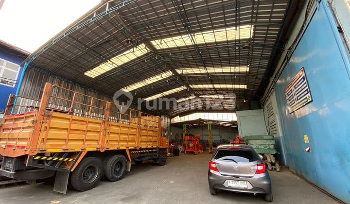 Gudang Kapuk Luas 4570m Akses Kontainer 40feet Strategis