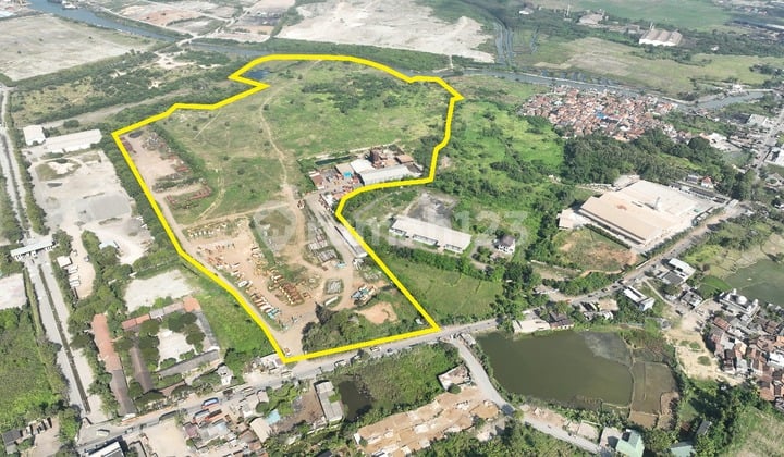 Tanah Bojonegoro Cilegon Luas 26 HA Boulevard Akses kontainer 40ft