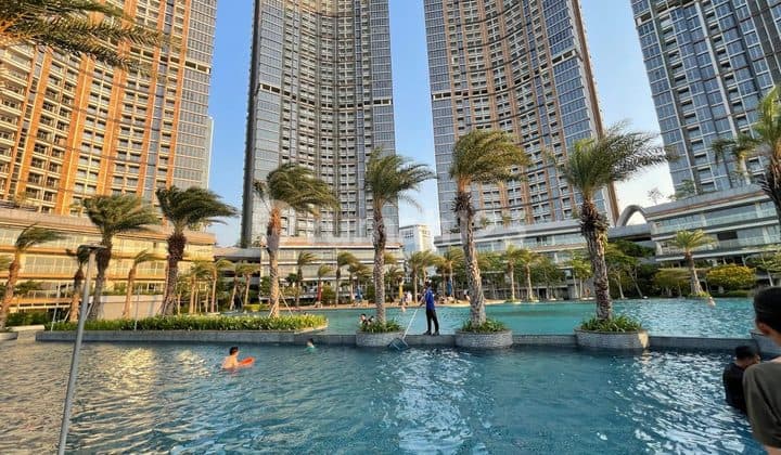 Apartemen Gold Cost Pik, Luas 90M2 (3 Bedroom) Furnish