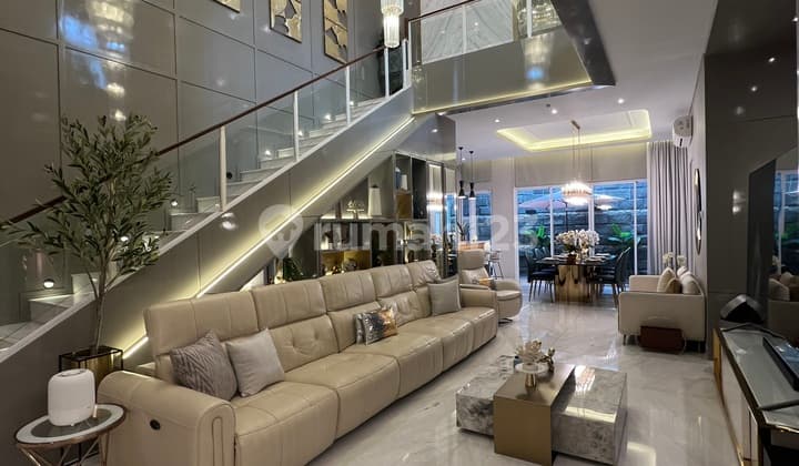 Dijual Rumah Mewah Full Furnish Ex Show Unit Cluster Pasadena Residence Gading Serpong