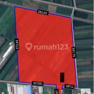 Lahan Industri Strategis Jl Jogja - Solo di Mlese, Klaten