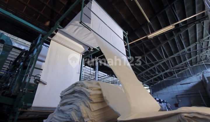 Pabrik Tekstil Luas Siap Pakai di Zona Merah Industri