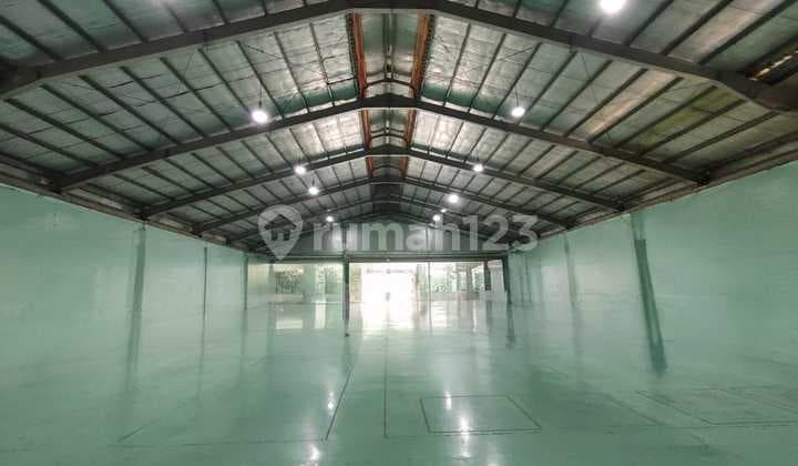 Sewa Gudang Ejip - Lantai Epoxy, Siap Pakai, Dekat Tol Cikampek