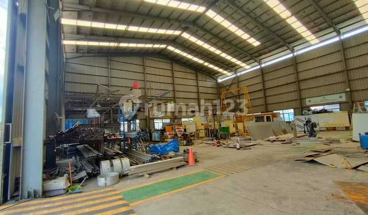 Gudang Indoor Berlokasi Strategis, Dekat Toll Jakarta Cikampek, di Tambun Selatan Bekasi