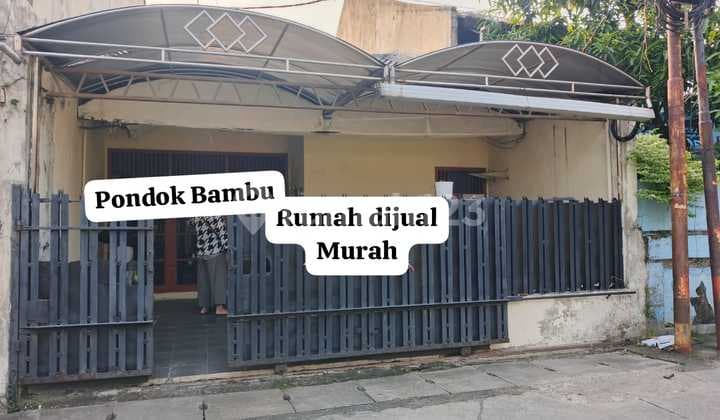 Di Jual Cepat Rumah BU Di Pondok Bambu Duren Sawit Jakarta Timur