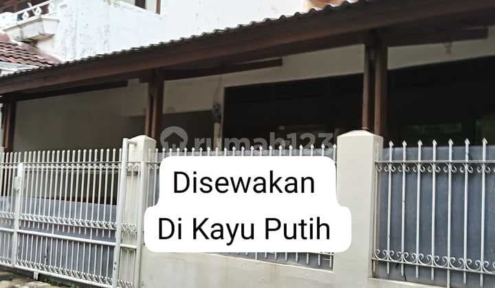 Disewakan Rumah Luas di Kayu Putih Pulomas Siap Huni