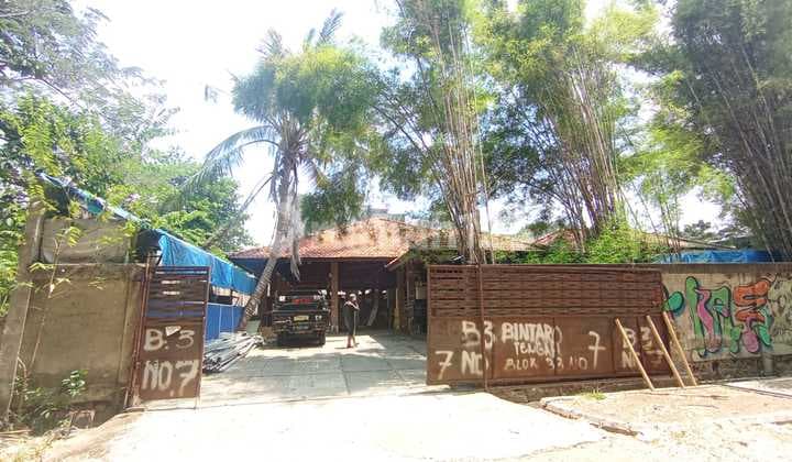 Cash Only, Rumah Murah Halaman Besar Seluas 606M, Taman Bintaro Tengah Raya