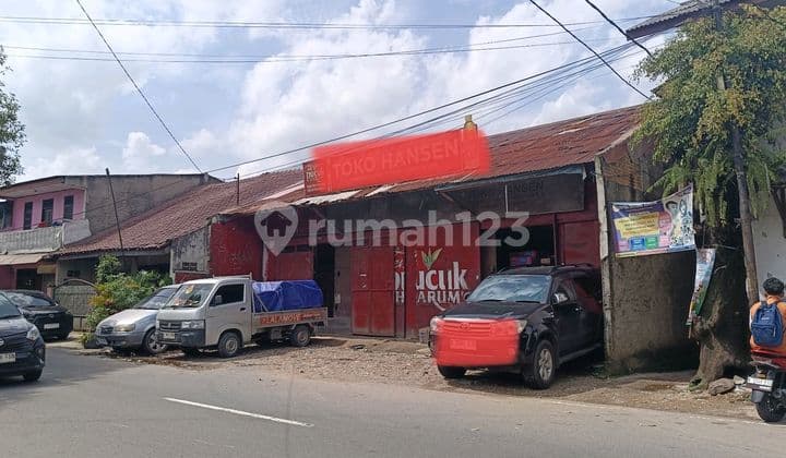Rumah Usaha Pinggir Jalan Raya Luas152m,Manggarai Utara, Cash Only,Strategis, Dekat Stasiun KRL