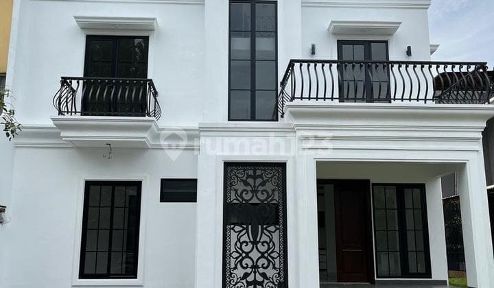 Dijual rumah mewah bangunan mandiri sangat bagus di cluster premium bsd