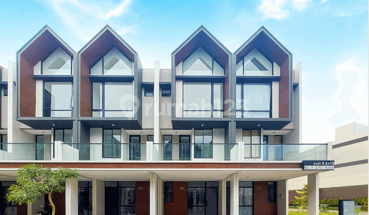 OSAKA RESIDENCES PIK2 DIJUAL TIPE YURI UKURAN 4.5X10 3LANTAI 3+1KT LOKASI STRATEGIS