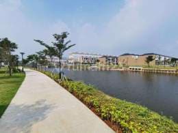 Dijual kavling golf island ukuran 12x30 view danau termurah !