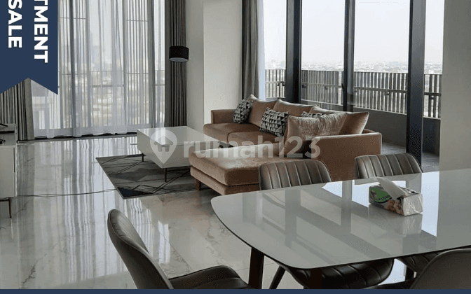 For Sale Senopati Suites Apartment 3br Kondisi Tersewa