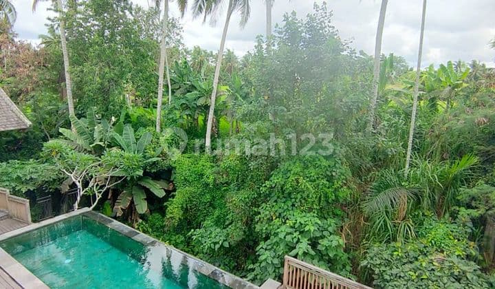 Villa Cantik Fully Furnished View Jungle & Riverside di Ubud