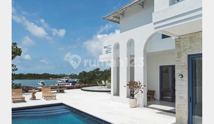Santorini-Style Villa With Ocean And Boat Views