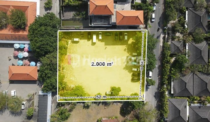 Tanah Langka Termurah 20 Are Beachfront di Pantai Jerman Kuta Siap Bangun View Cantik