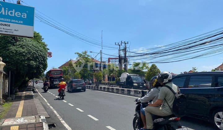 Tanah Premium Pusat Kota Jalan Utama Teuku Umar Denpasar Barat Cocok Berbagai Usaha