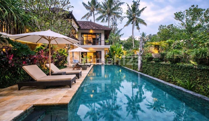 Villa Arsitek Popo Danesh Area Kedewatan Ubud Luas 5 Are Siap Bangun SHM