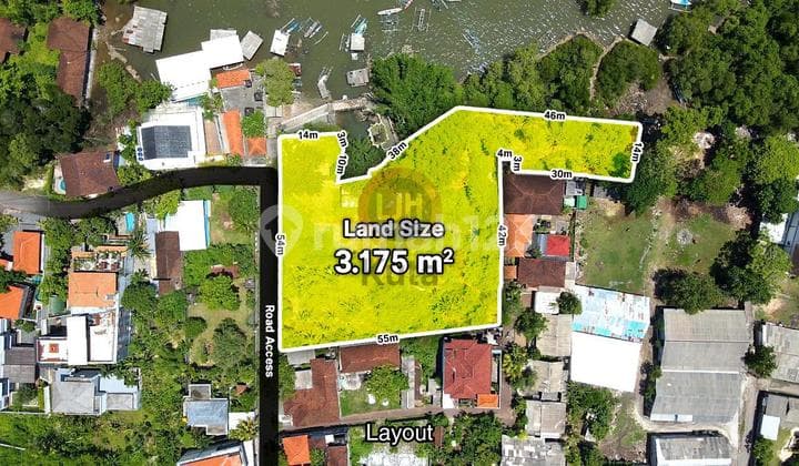 Ocean Front Land In Benoa, Kuta Selatan, Close to Bali Mandara Tol Road and Nusa Dua Area