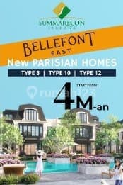 New Summarecon! Rumah Luxury Bellefont Hunian Modern, Lokasi Strategis