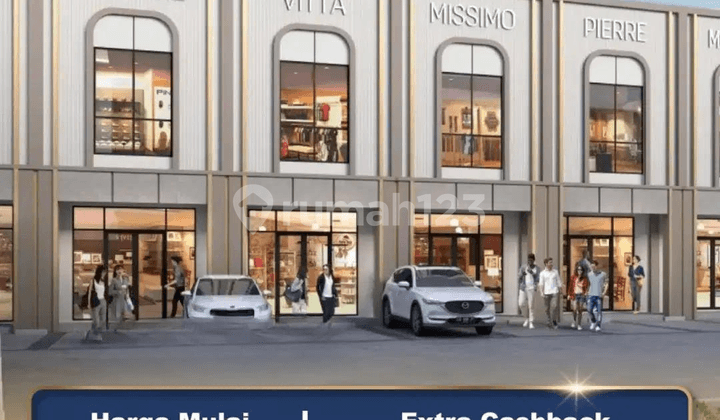 ILLAGO GRANDE ROW 20 Shop House - Connected to Menteng Studio Loft Gading Serpong