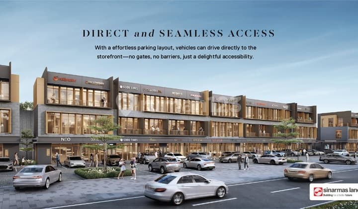 Banyak Discount Exquis @Enchante Ruko Hadap Jalan Dekat Qbig Mall, Ipeka School