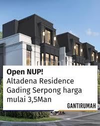 Desain Elegan, Fasilitas Lengkap, Lokasi Strategis! Cluster Altadena - Modern Family Home