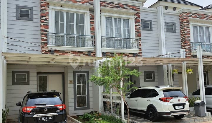 Rumah 2 Kamar 3 Ac 1 Water Heater Terpasang Disewakan di Jababeka