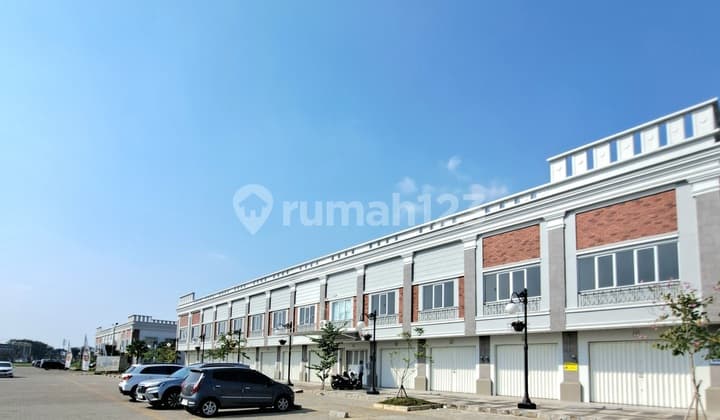 Disewakan Murah Ruko Gandeng Parkiran Terbuka di Jababeka