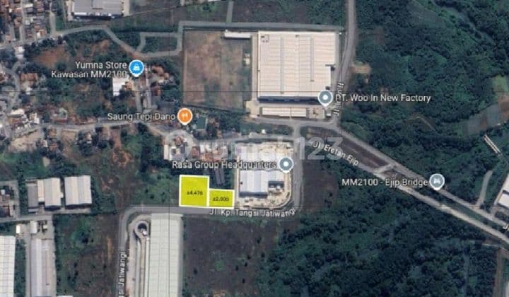 Dijual Tanah Kavling Industri Kawasan Mm2100 Cikarang Bekasi
