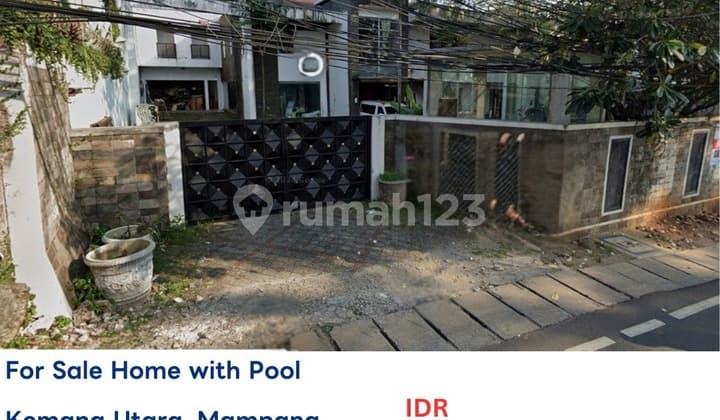 Cash Only Via Lelang Rumah Kemang 1.493M2