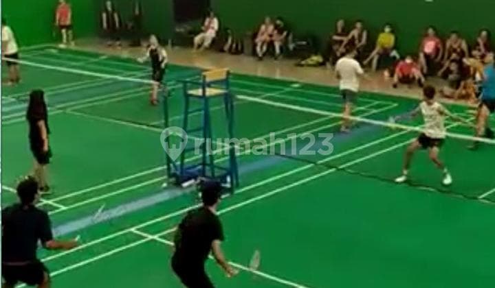 Lapangan Badminton Pegadungan 966m2 Ada 5 Lapangan