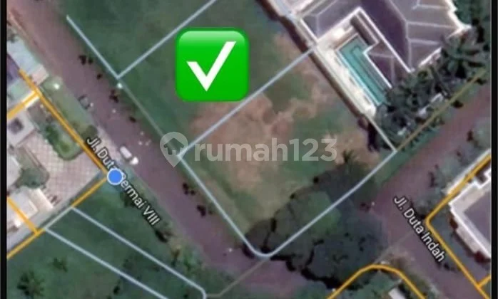 Plot for Sale on Jl. Duta Permai Pondok Indah Plot for Sale on Jl. Duta Permai Pondok Indah